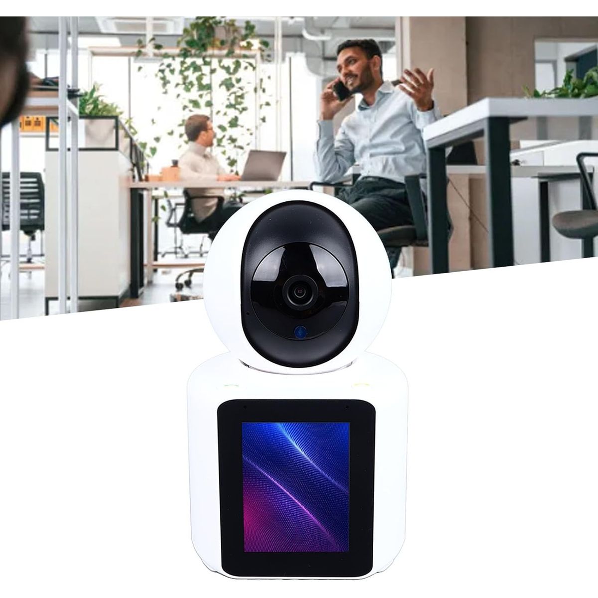 GENERICO - Cámara de seguridad bidireccional con audio y video