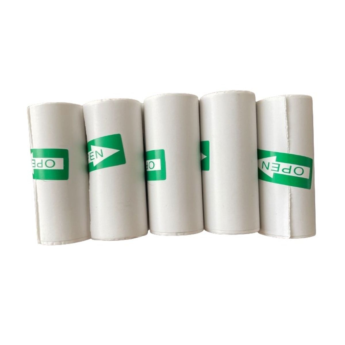 GENERICO - Rollos Adhesivos Mini Impresora Térmica 5 Unidades