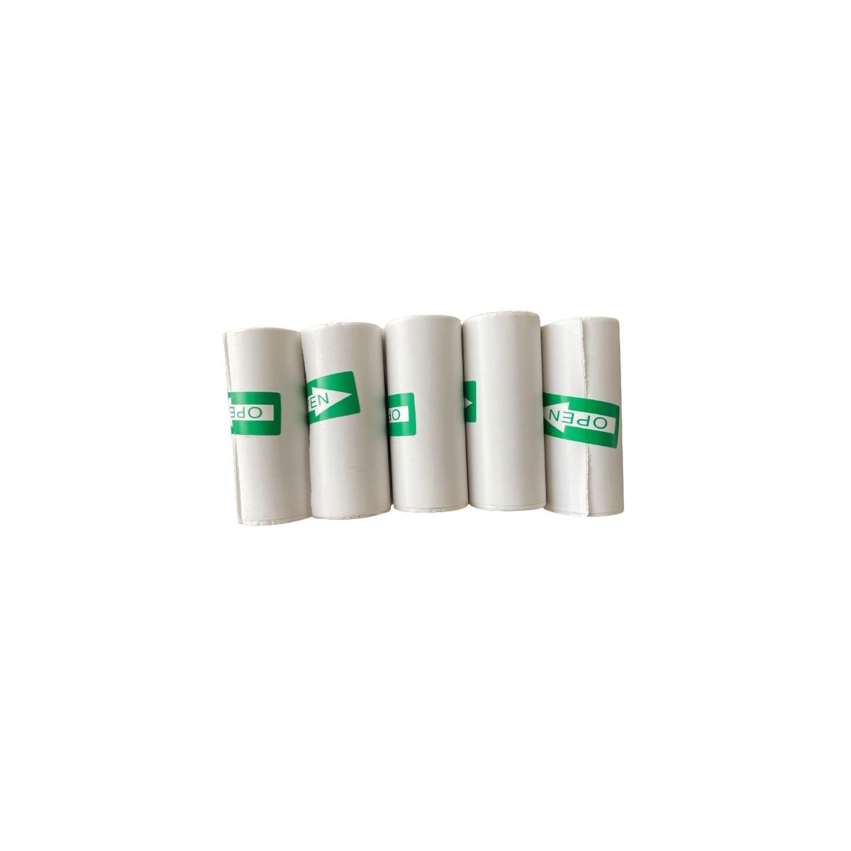 GENERICO - Rollos Adhesivos Mini Impresora Térmica 5 Unidades