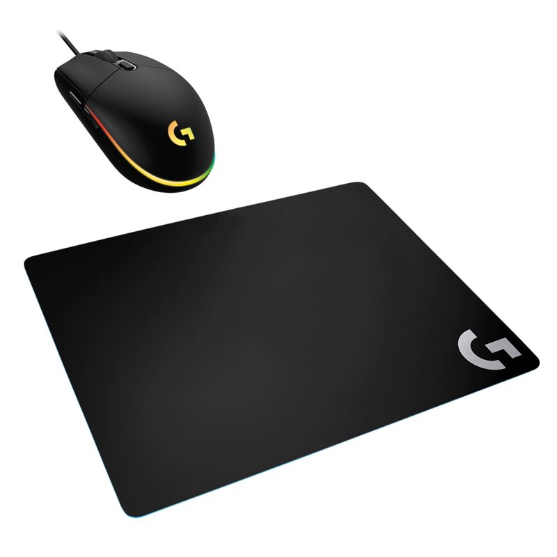 LOGITECH - Mouse Gamer Logitech G203 Lightsync 8000dpi + Pad Mouse G240