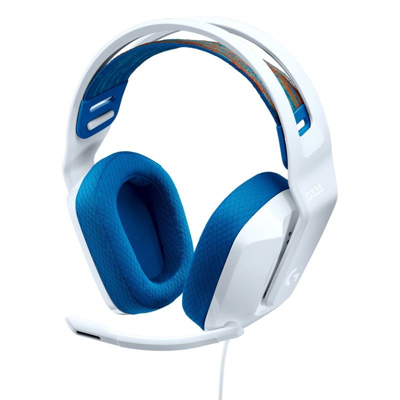 LOGITECH - Diadema Gamer Logitech G335  Color  Confort Pc Ps5 Xbox Blanco