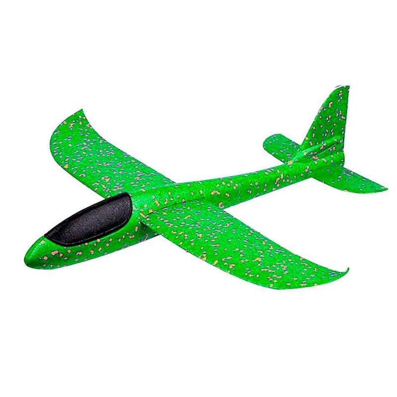 GENERICO - Avion Planeador Grande Juguete Vuelo Airplane Luces Led