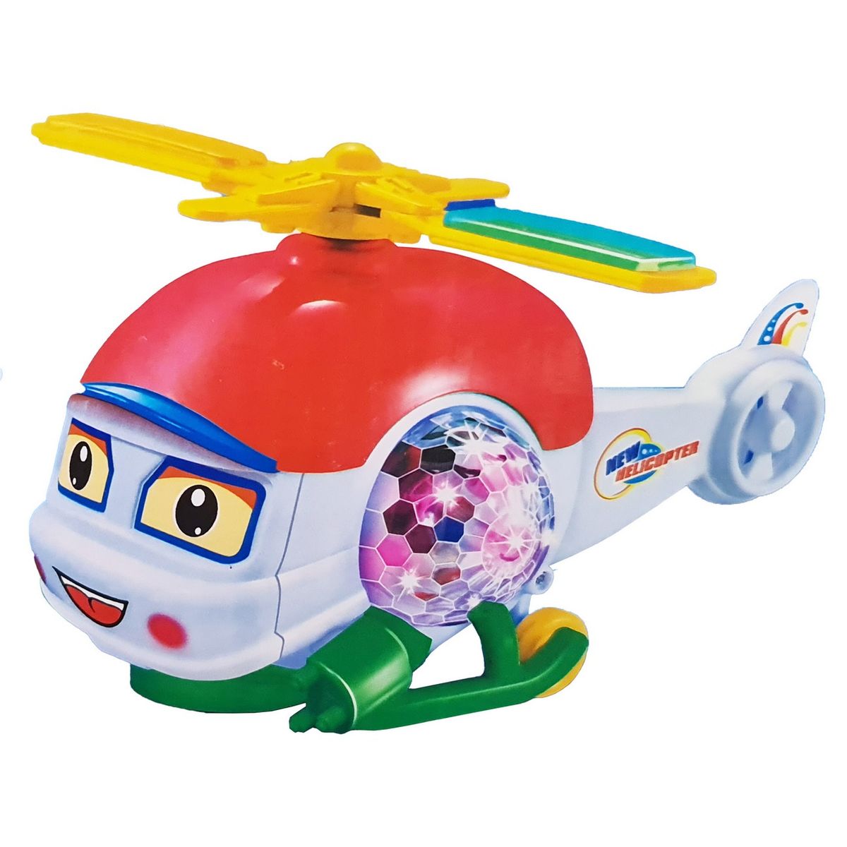 GENERICO - Helicoptero Juguete Luces Sonido Movimiento Niños