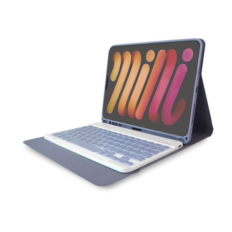 GENERICO - Estuche con teclado magnético para iPad de 10,2 y 10,5 Lavanda