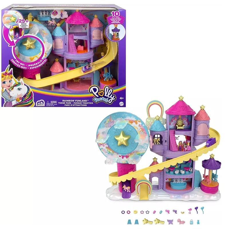 POLLY POCKET - Polly Pocket Parque Temático Rainbow Funland