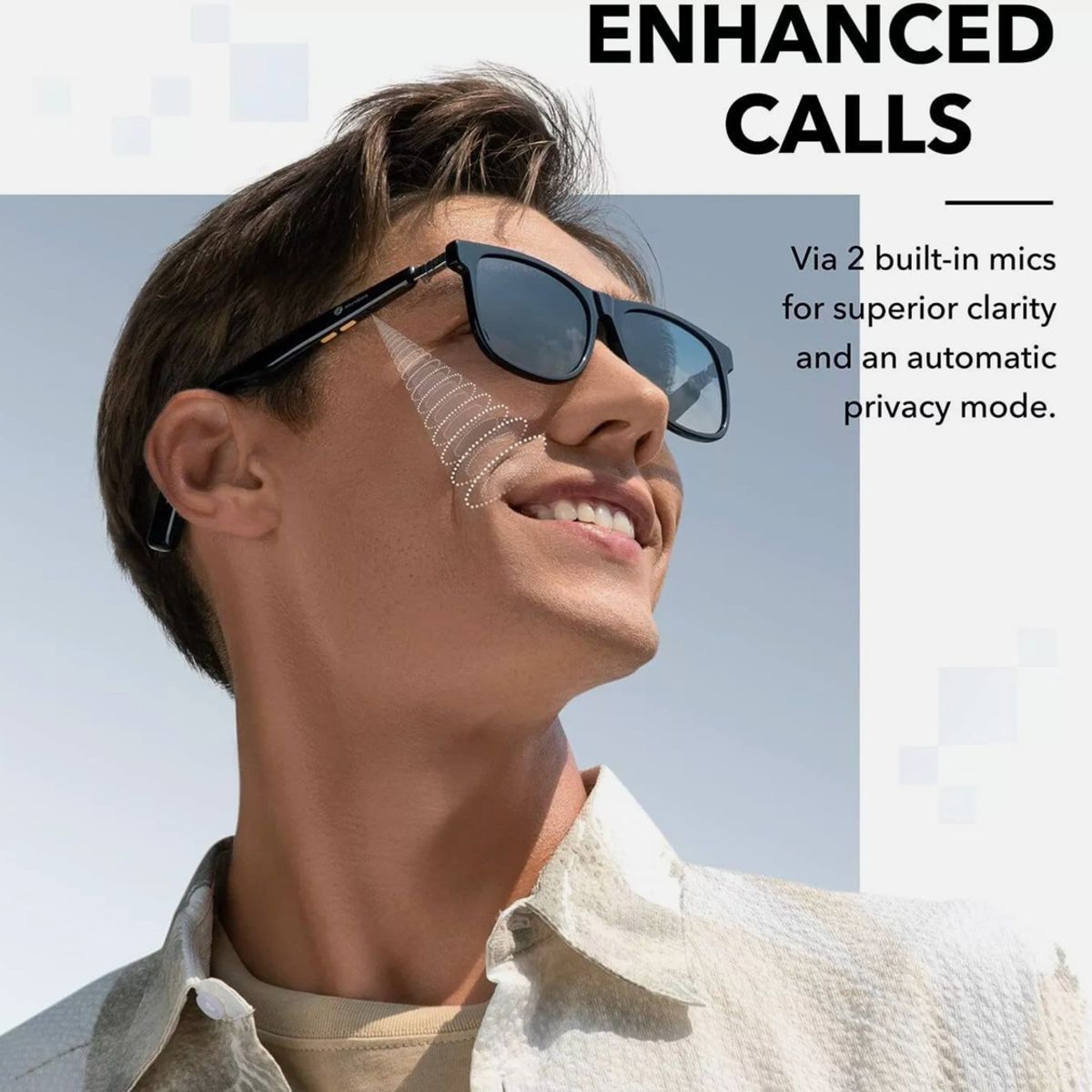 ANKER - Gafas Anker Soundcore Frames Audio Bluetooth Con Microfono