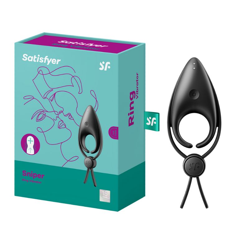 SATISFYER - Anillo Vibrador Sniper Satisfyer