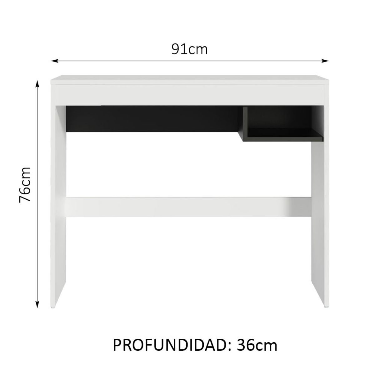 MADESA - Escritorio de Oficina Moderno Rubí