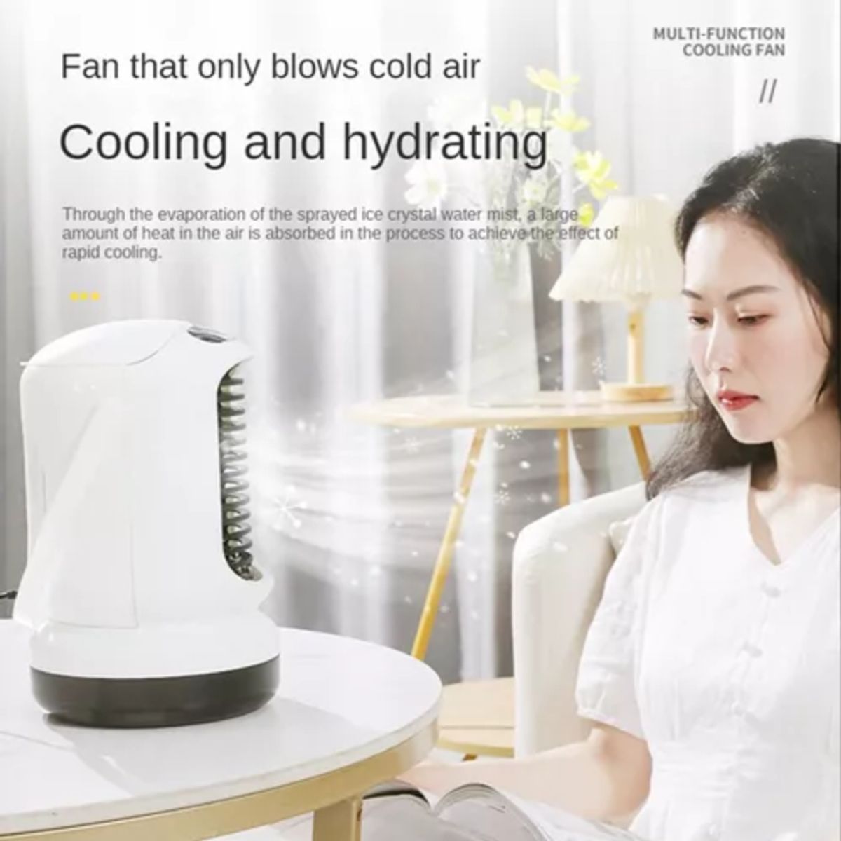 GENERICO - Aire Acondicionado Portatil Con Luces Led Arctic Evaporative