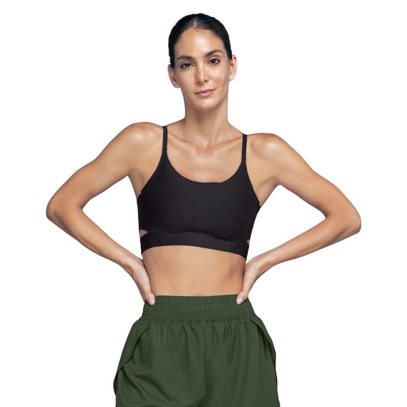 LEONISA - Leonisa Top deportivo con cargaderas cruzadas.