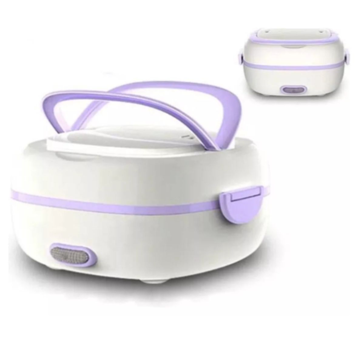 GENERAL - Lonchera Metálica Porta Calentadora Eléctrica De Comida