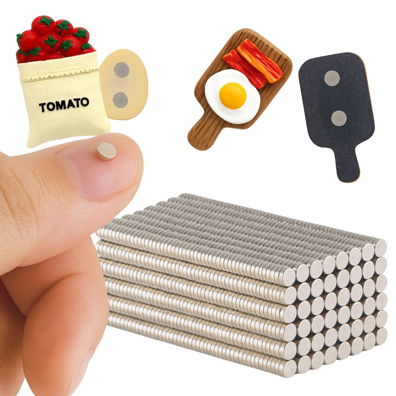 GENERICO - Paquete De Imanes Redondos Neodimio 5x15mm X100 Unidades
