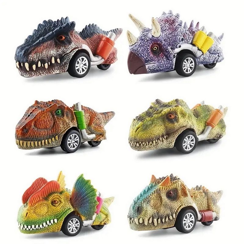 GENERICO - Carro Monster Dinosaurio Cuerda Coleccionable Juguete Niños