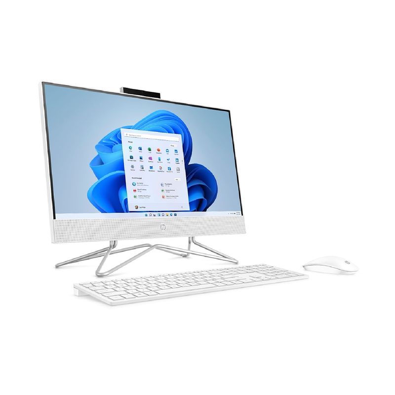 HP - Computador todo en uno Ryzen 3 3250u Hp 22-dd0535la 8gb Ssd 256 21.5 W11 Blanco