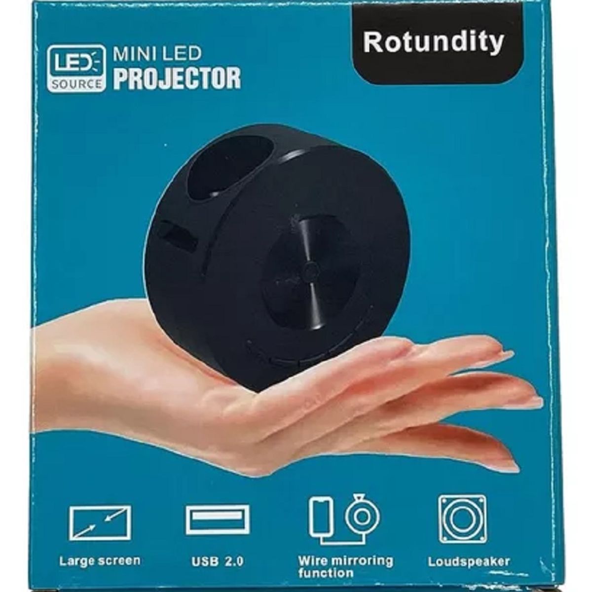 GENERICO - Mini Proyector Video Led Portatil Celular Tablet Cine Casa