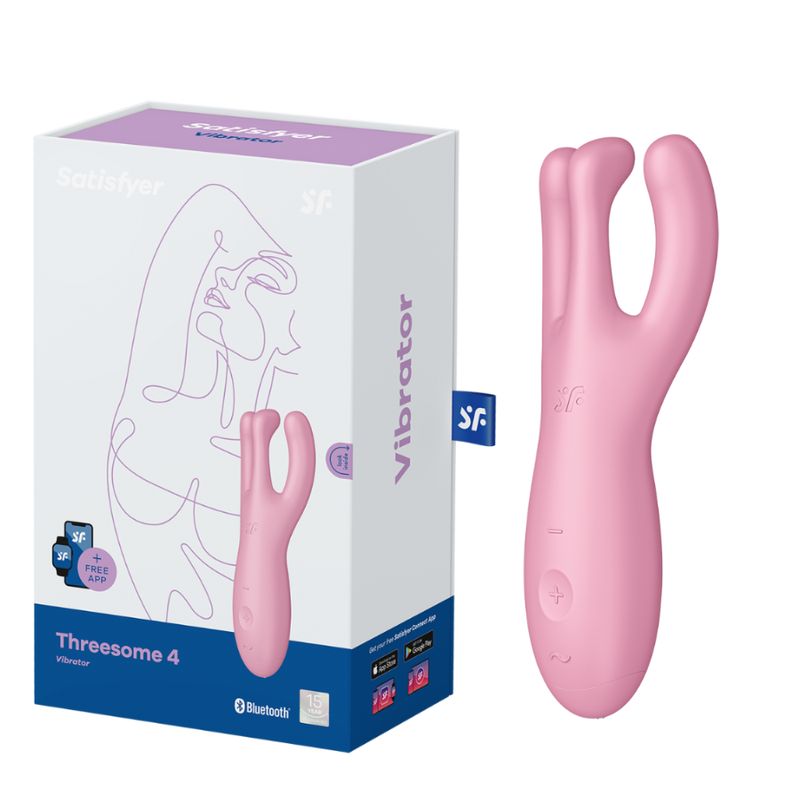 SATISFYER - Vibrador Threesome 4 Satisfyer