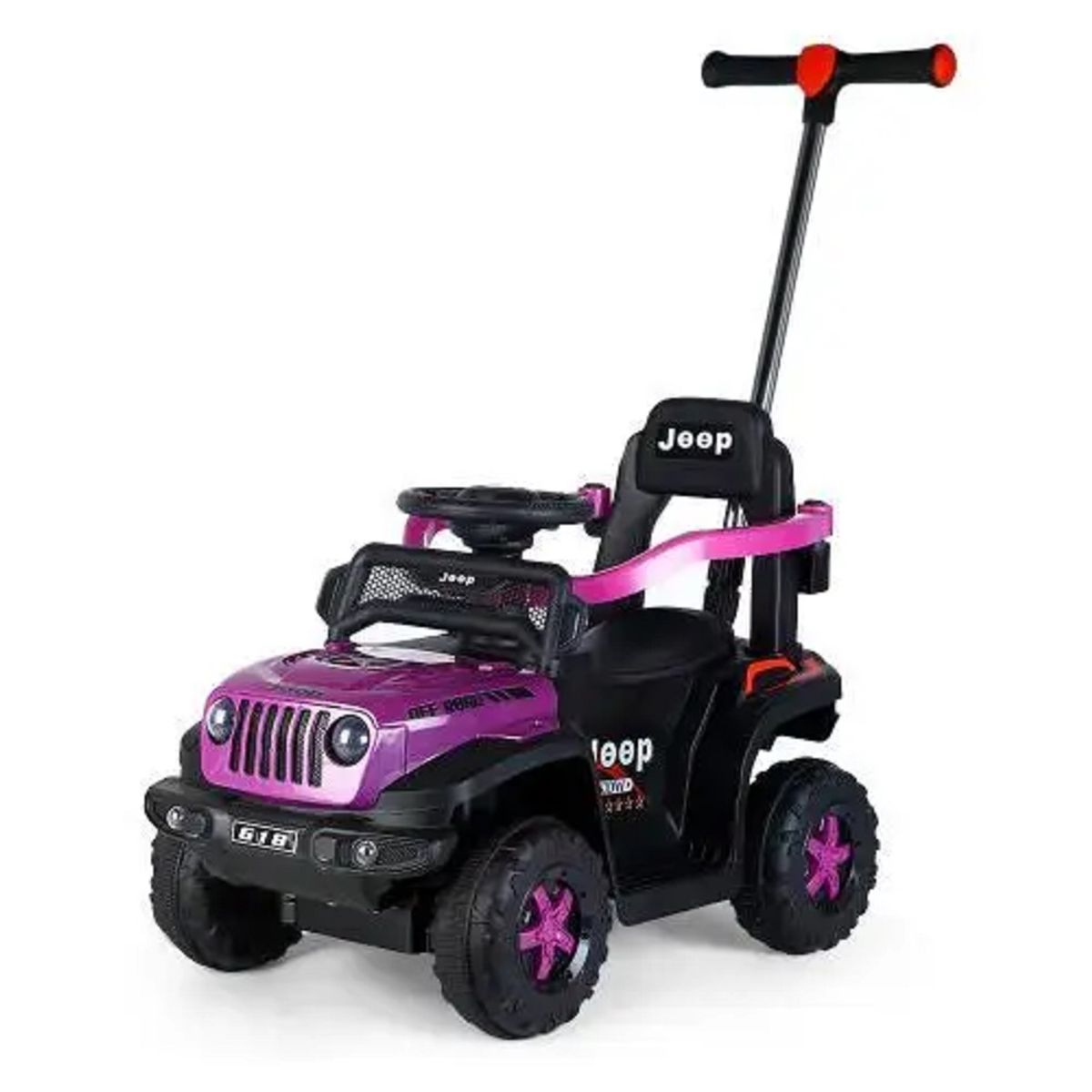 SUNBABY - Carro Montable Bebe Paseador Musical Juguete Jeep 1-5 años