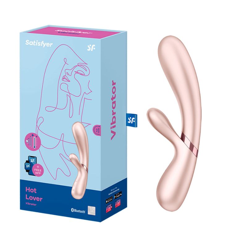 SATISFYER - Vibrador Hot Lover Plateado Satisfyer