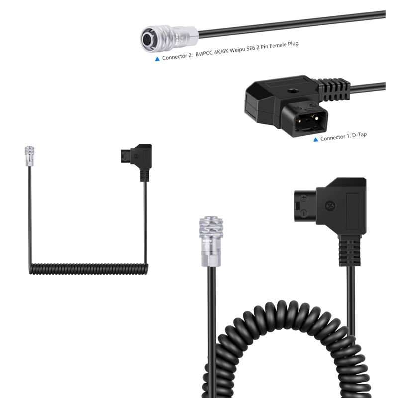 NEEWER - Cable D-Tap en espiral Neewer