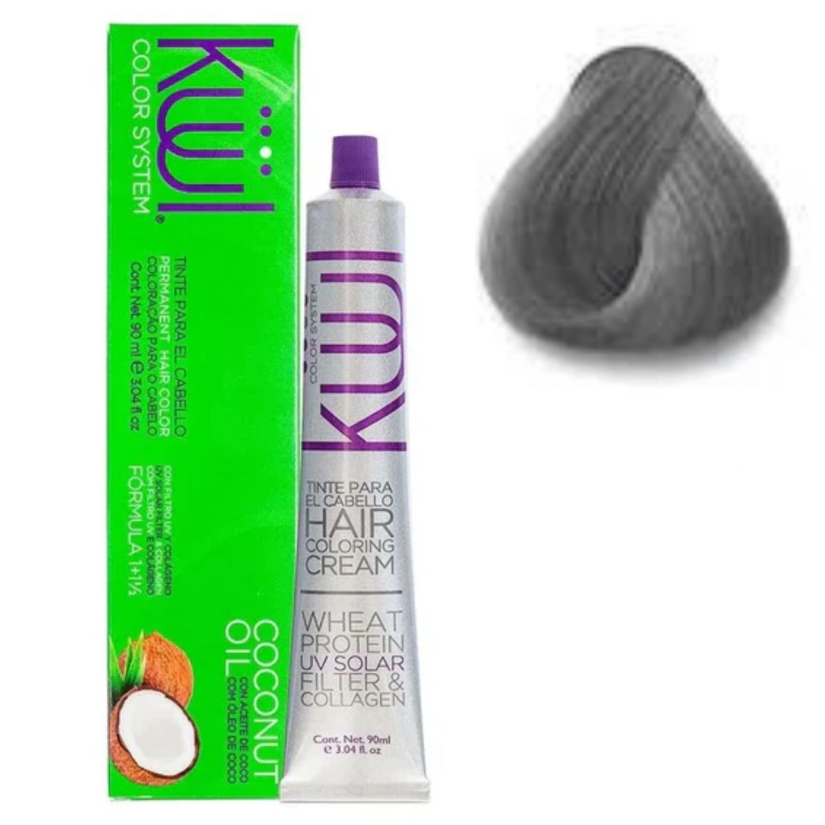 GENERICO - Tinte Para el Cabello Kuul Color System Cromo Grafico 90ml