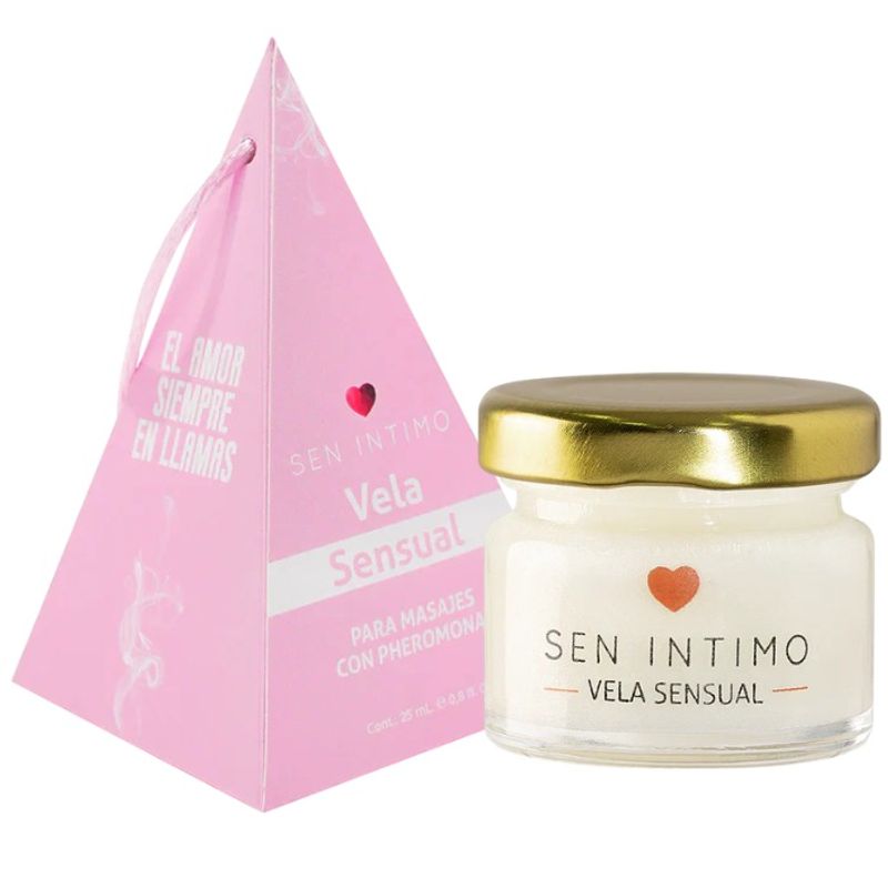 SEN INTIMO - Vela para Masajes con Feromonas Sen Intimo 25ml