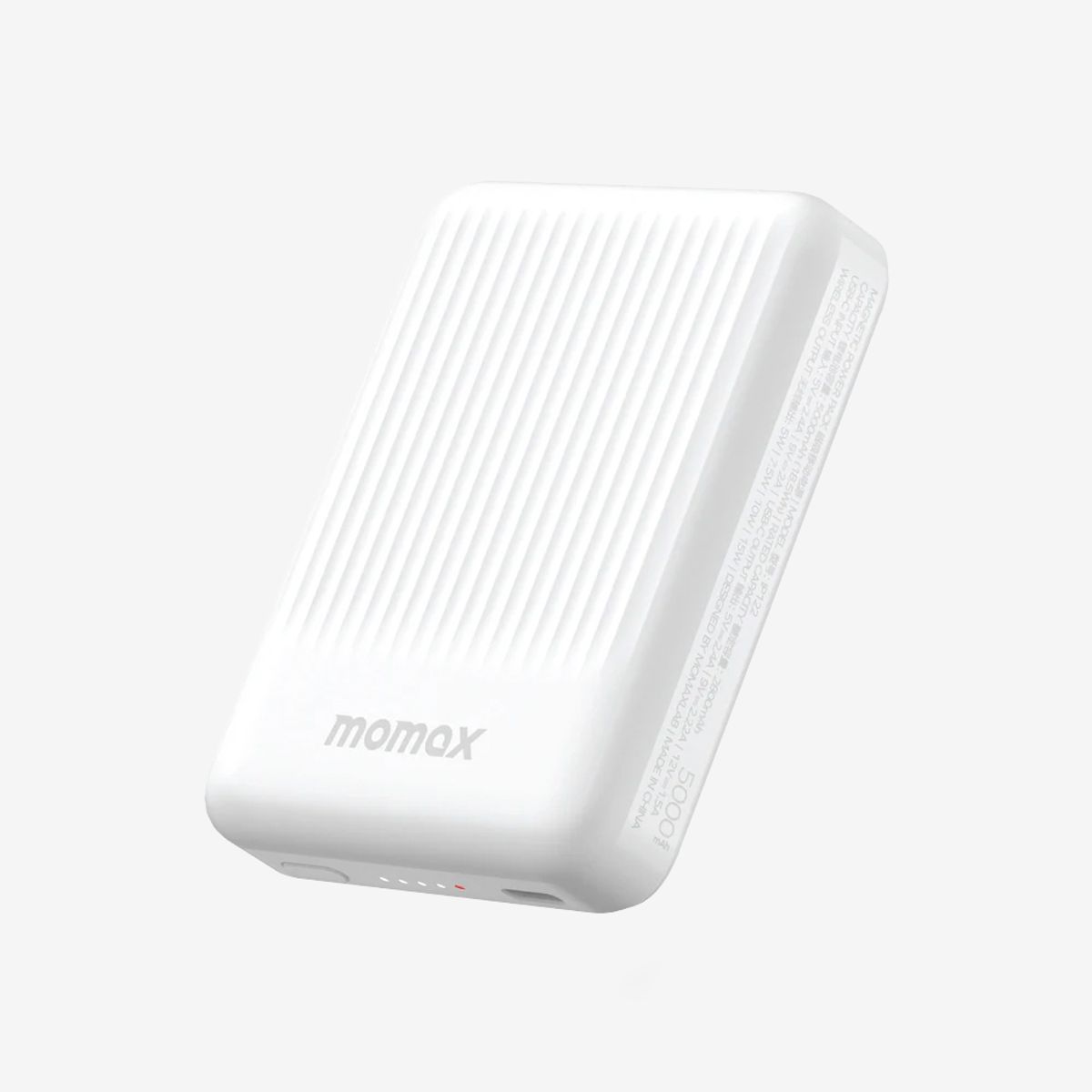 MOMAX - Batería Compacta Magnética 5000 Mah QMag Blanco