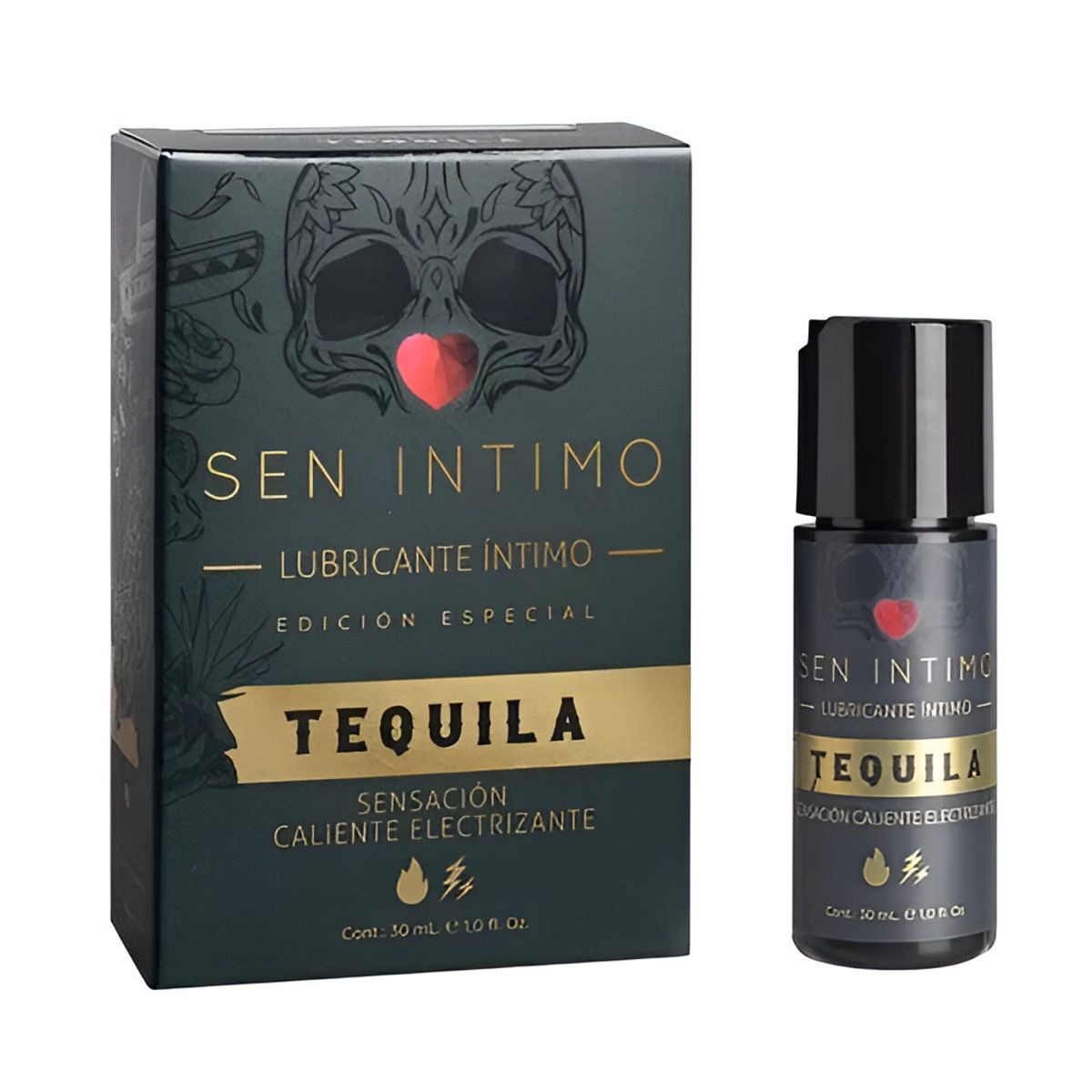 SEN INTIMO - Lubricante Intimo Sensación Caliente Electrizante Tequila x 30ml