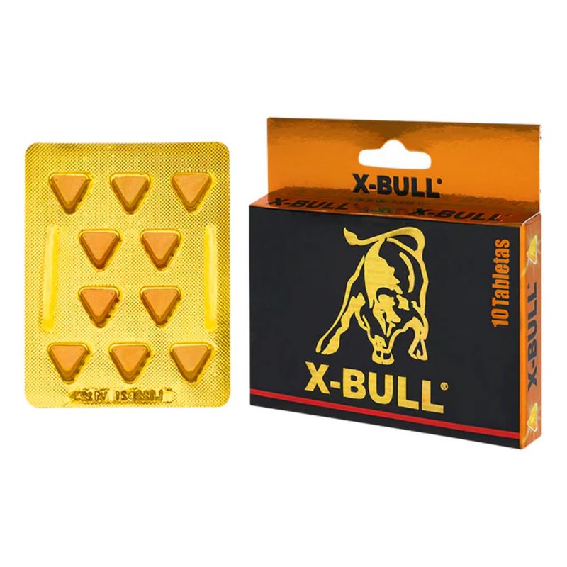 GENERICO - Vigorizante Natural 10 unds X-Bull