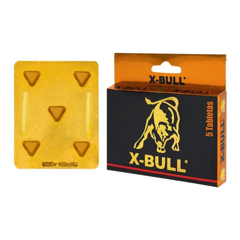 GENERICO - Vigorizante Natural 5 unds X-Bull
