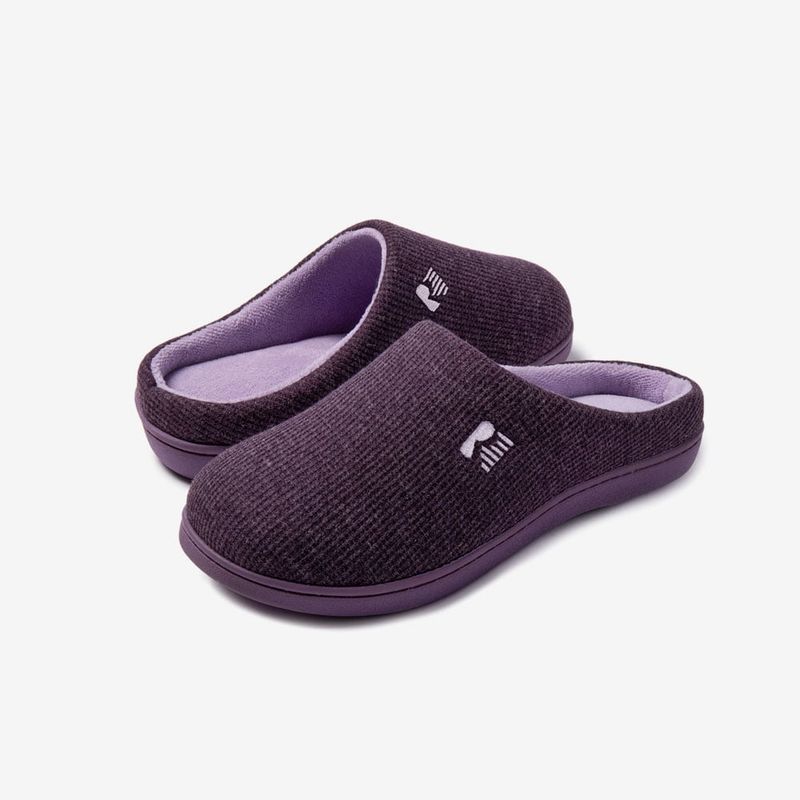 ROCKDOVE - Pantuflas Para Mujer Confortables Morado