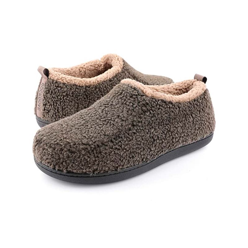 ROCKDOVE - Pantuflas Para Hombre Confortables Cafe