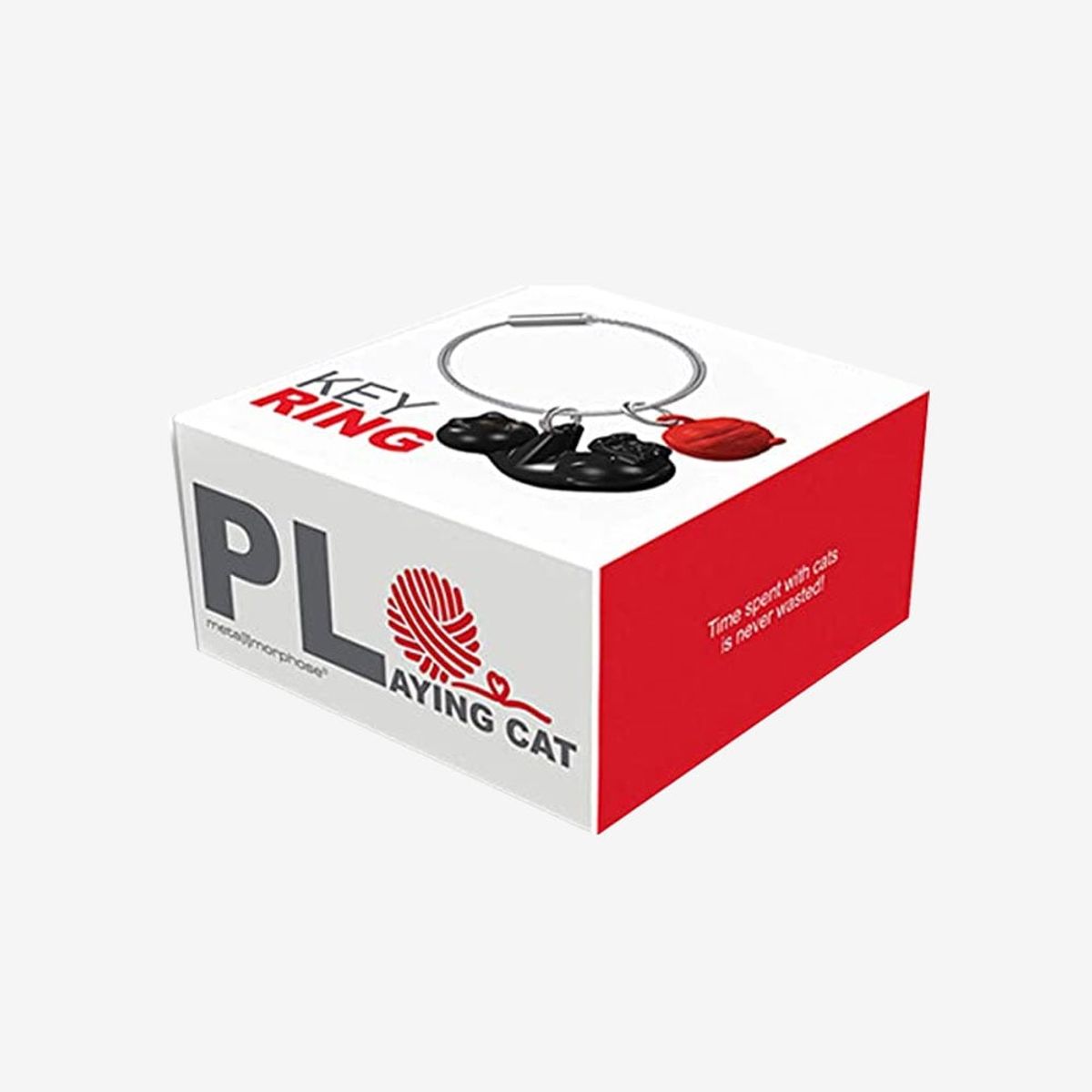 METALMORPHOSE - Llavero Con Diseño Úniico Negro