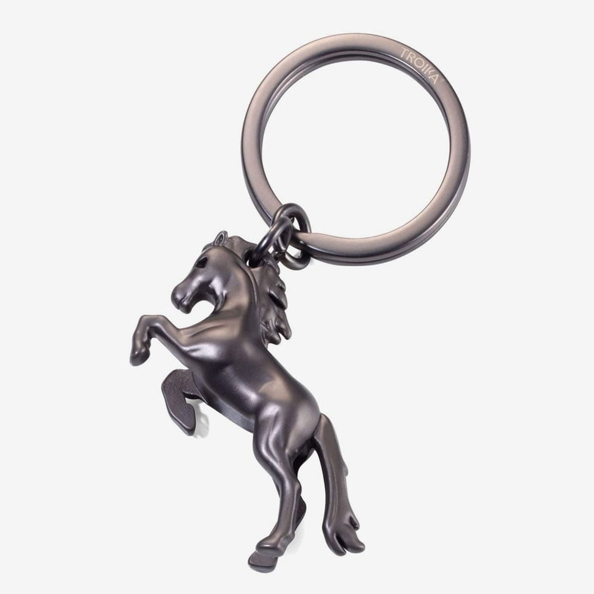 TROIKA - Llavero Caballo Silvestre Gris