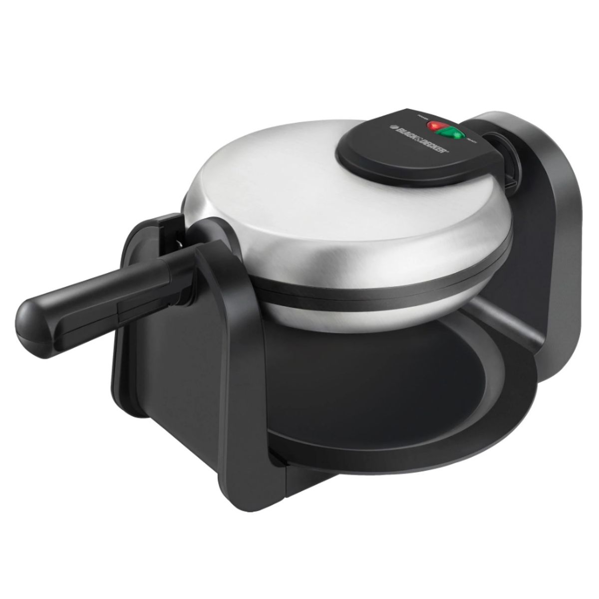 BLACK+DECKER - Waflera Giratoria Belga Acero Inoxidable Black+Decker WM1404S-LA