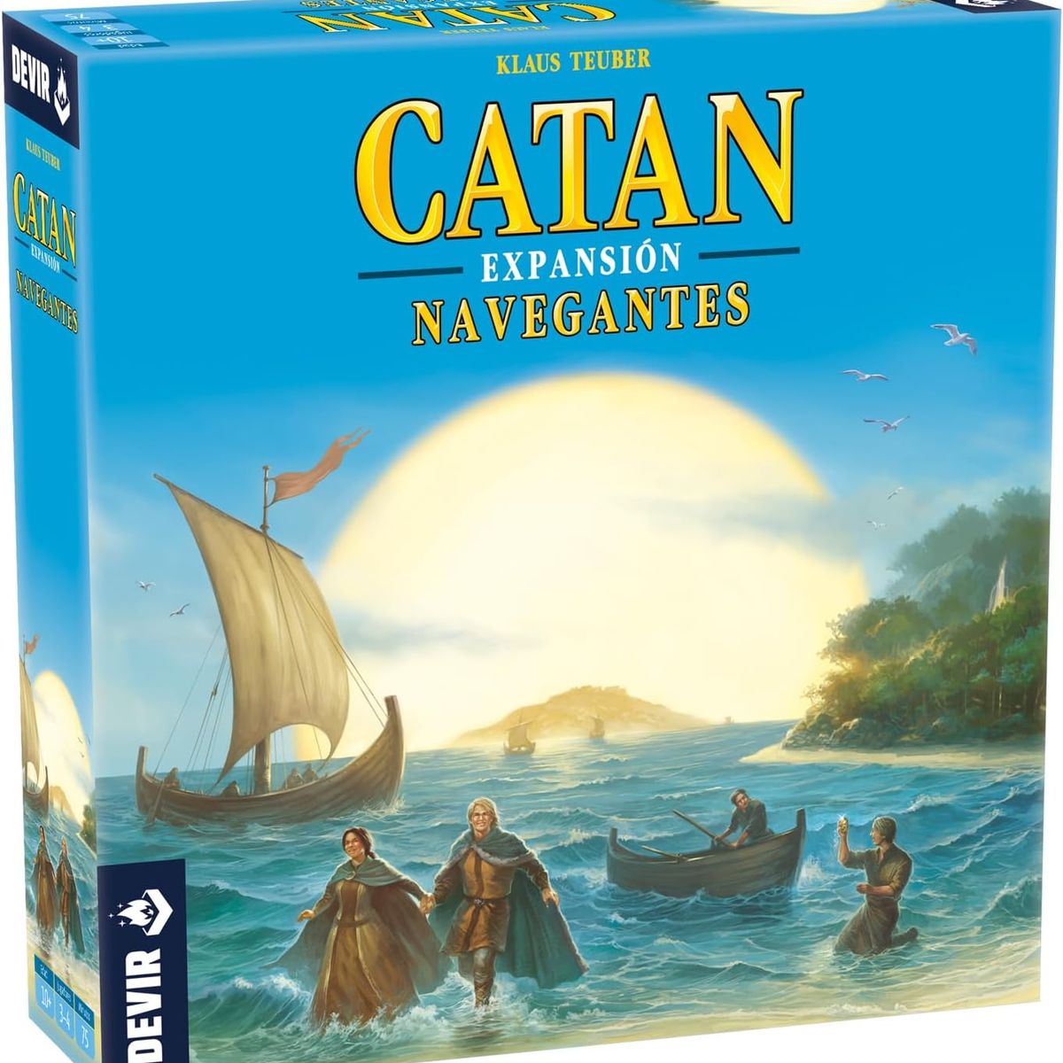 DEVIR - Juego De Mesa Catan Expansión De Navegantes Adultos