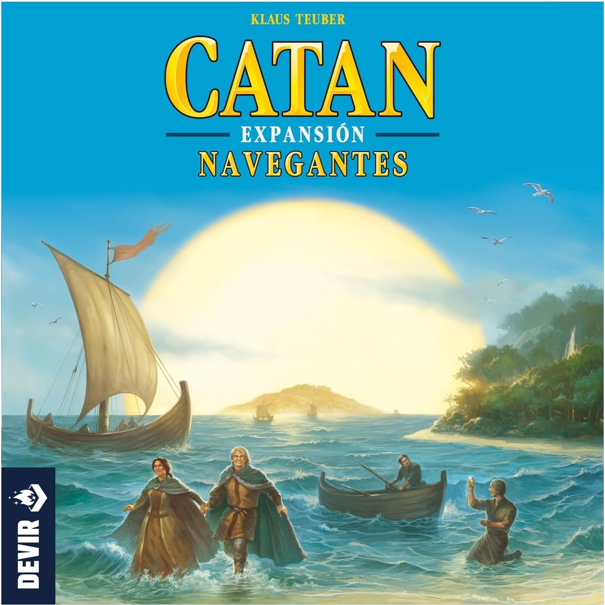 DEVIR - Juego De Mesa Catan Expansión De Navegantes Adultos
