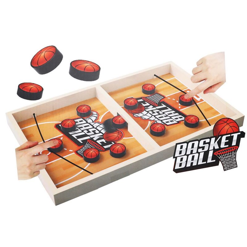 GENERICO - Juego De Mesa Basketball Hockey Baloncesto Portátil Niños