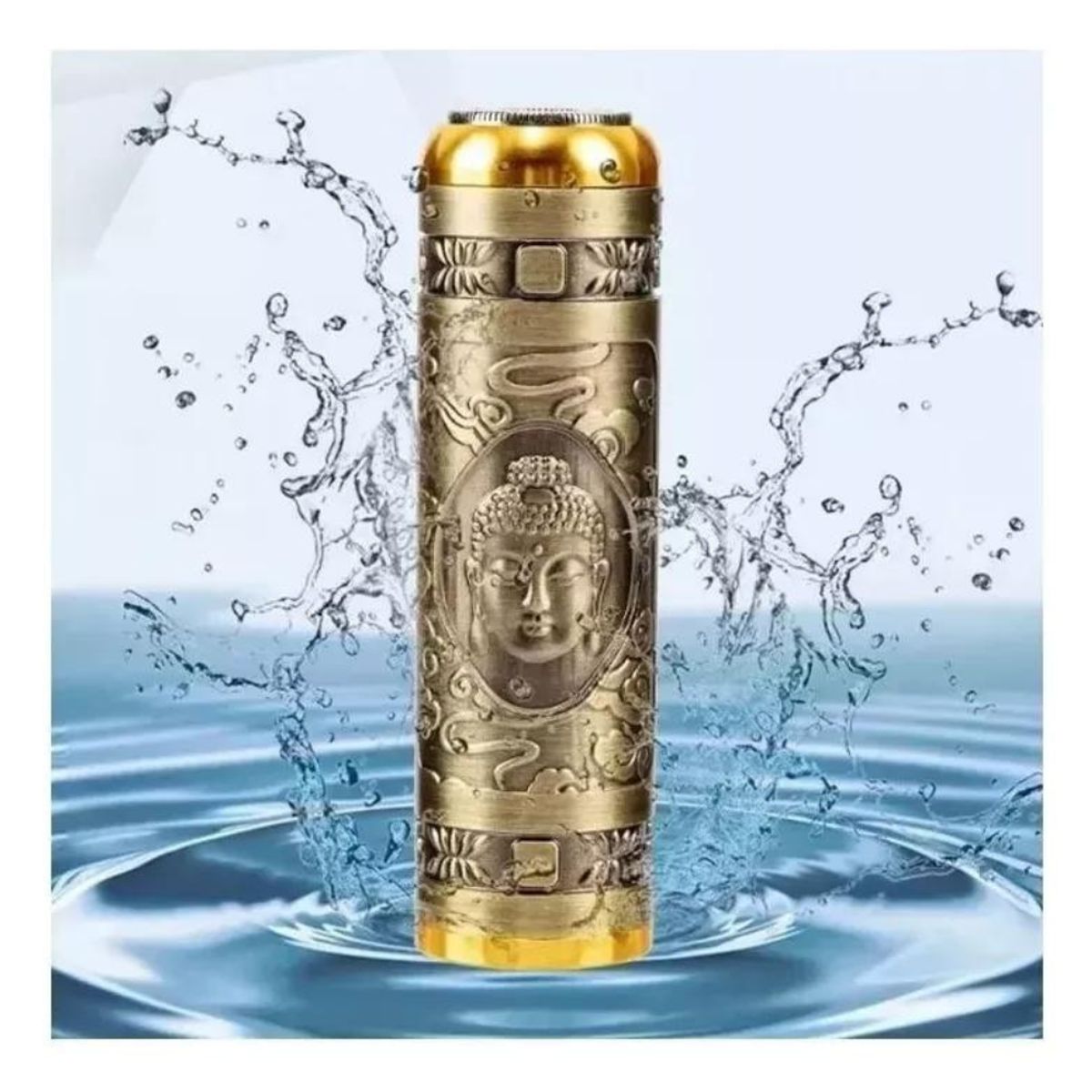 GENERICO - Mini Afeitadora Recargable Tipo Shaver Razor T8 Color Dorado