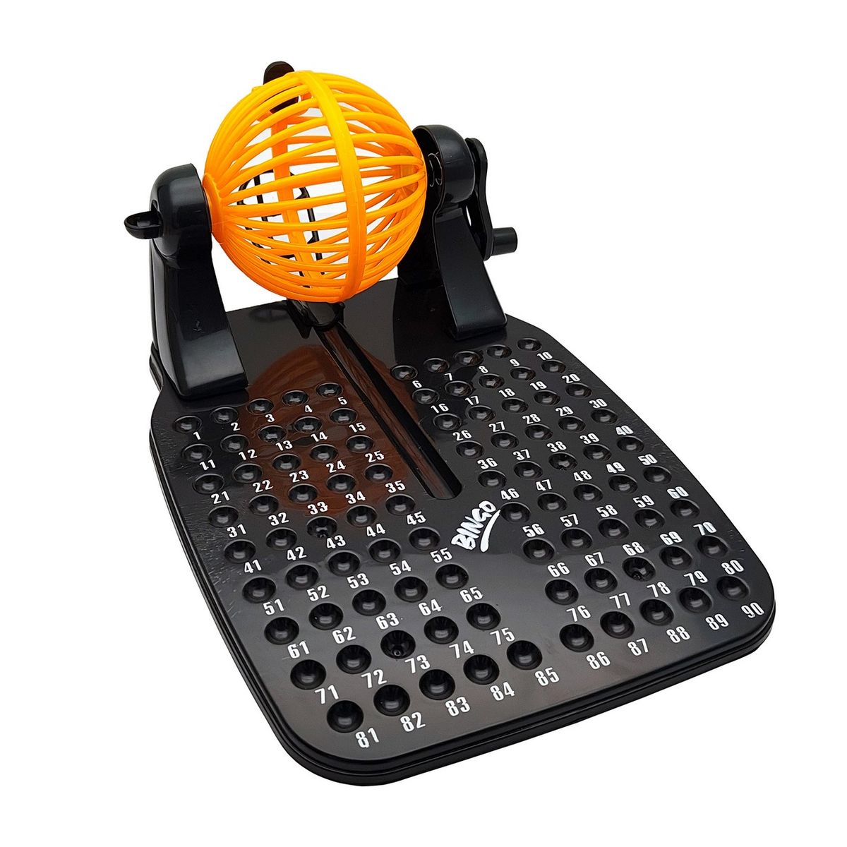 GENERICO - Super Bingo Juego De Mesa + Balotera+ 90 Balotas + 24 Cartas