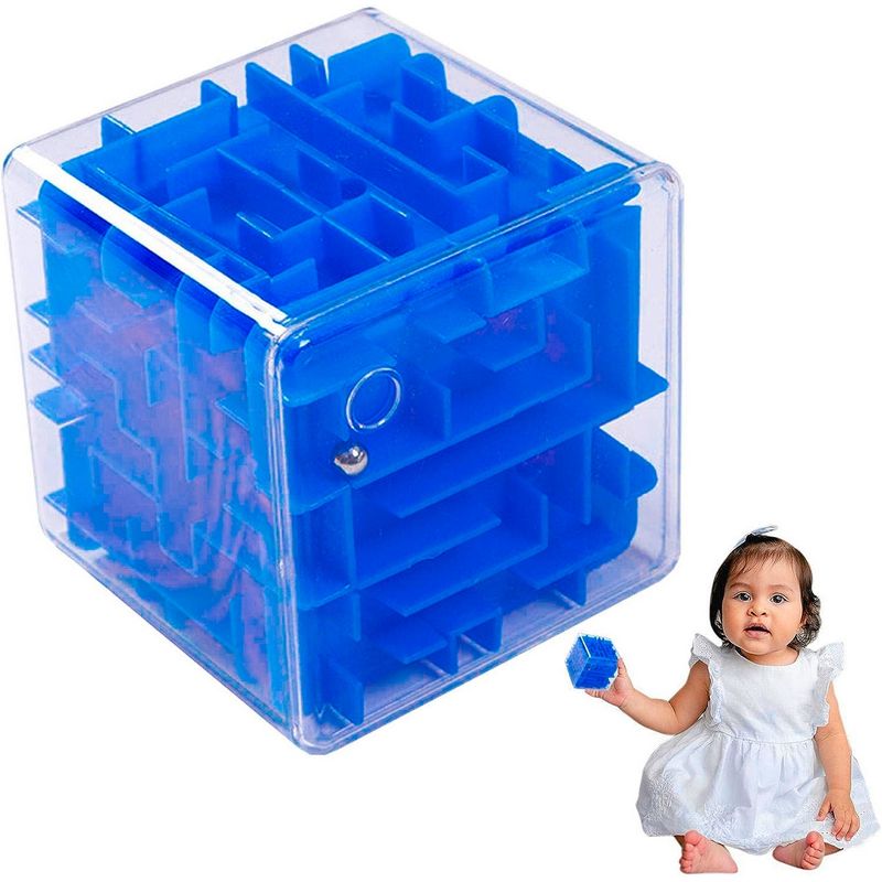 GENERICO - Cubo Laberinto 3d Mágico Juego Didáctico Aprendizaje