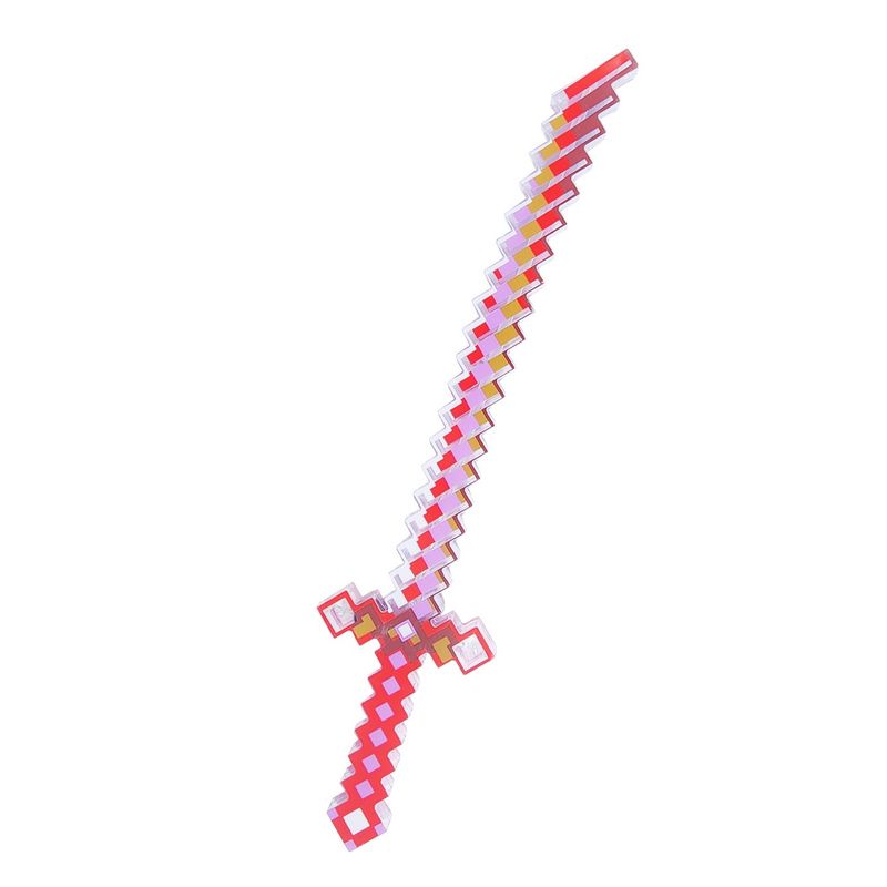 GENERICO - Juguete Espada Minecraft Samurai Niños Led Sonido Dizfras