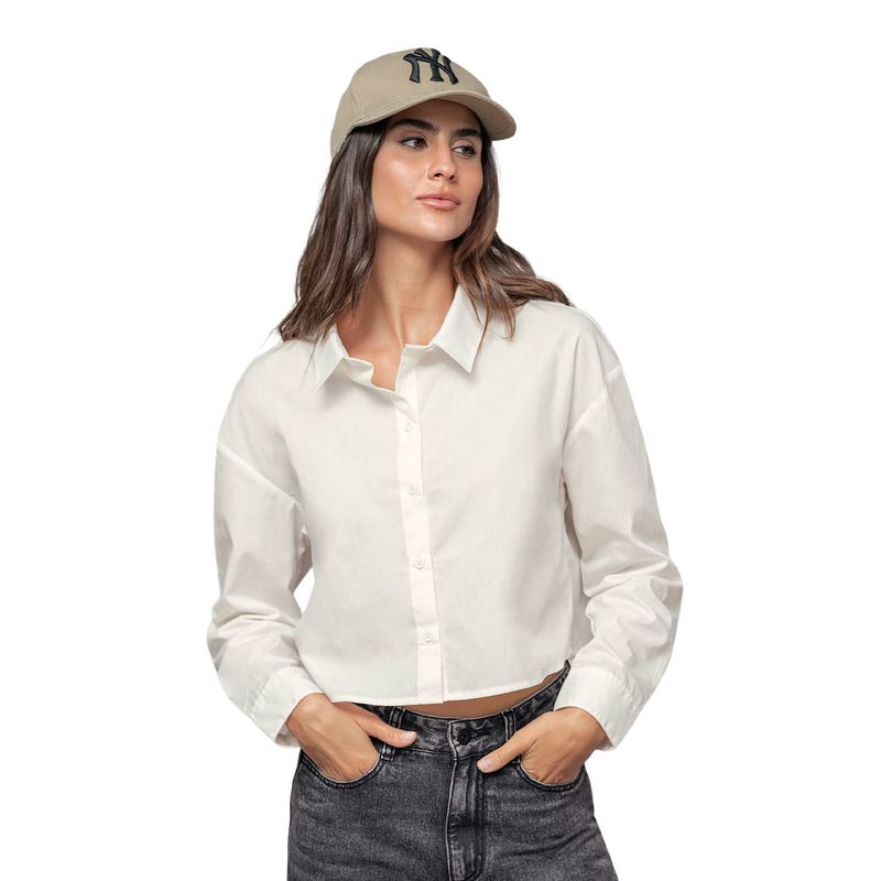 LEONISA - Leonisa Blusa manga larga tipo crop