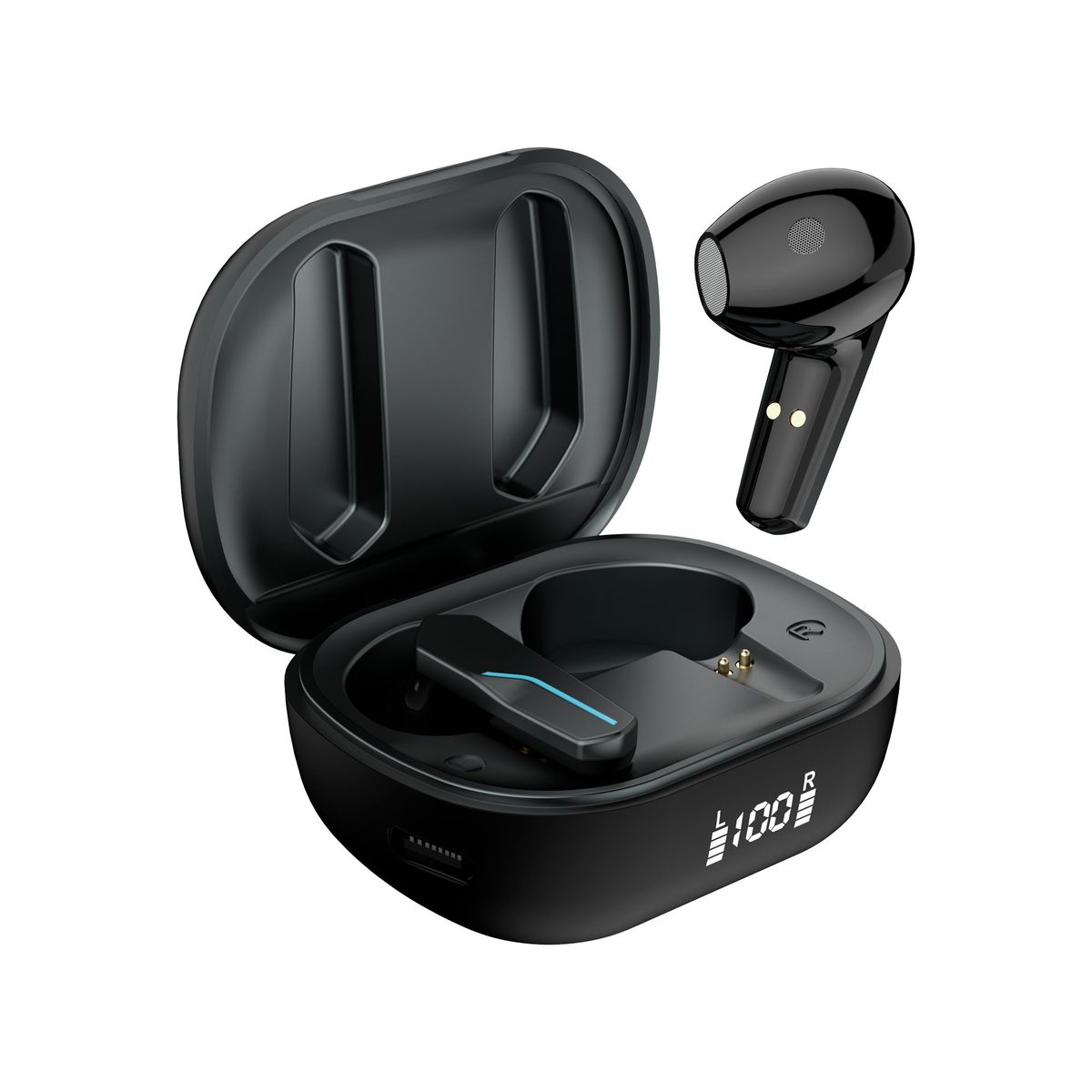 MOVISUN - AUDIFONOS BLUETOOTH CANCELACION DE RUIDO MOVISUN T13 Negro