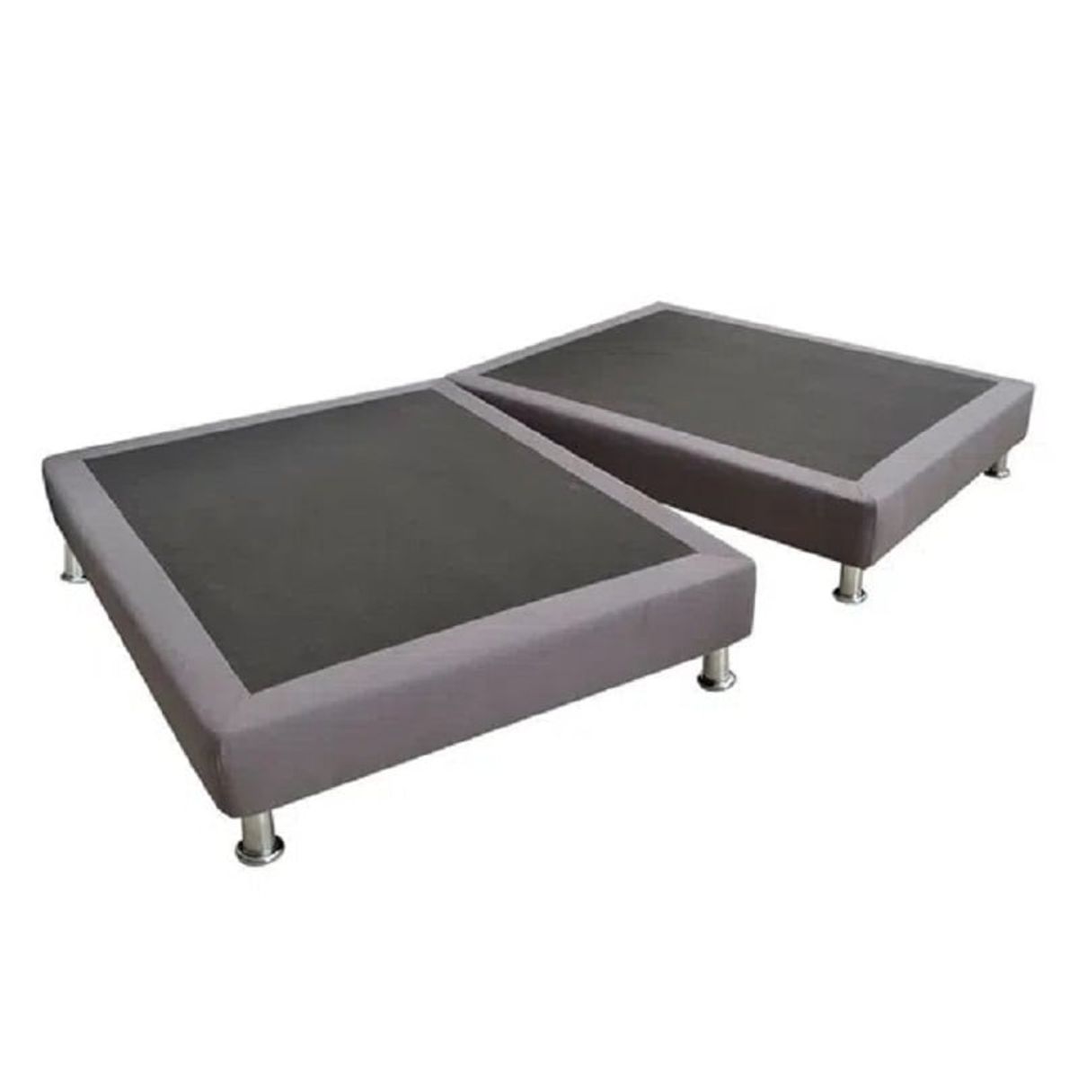 PLUMA HOME - Colchón Ortopedico  + Base 140 x 190 cm + 2 Alm + Protect.