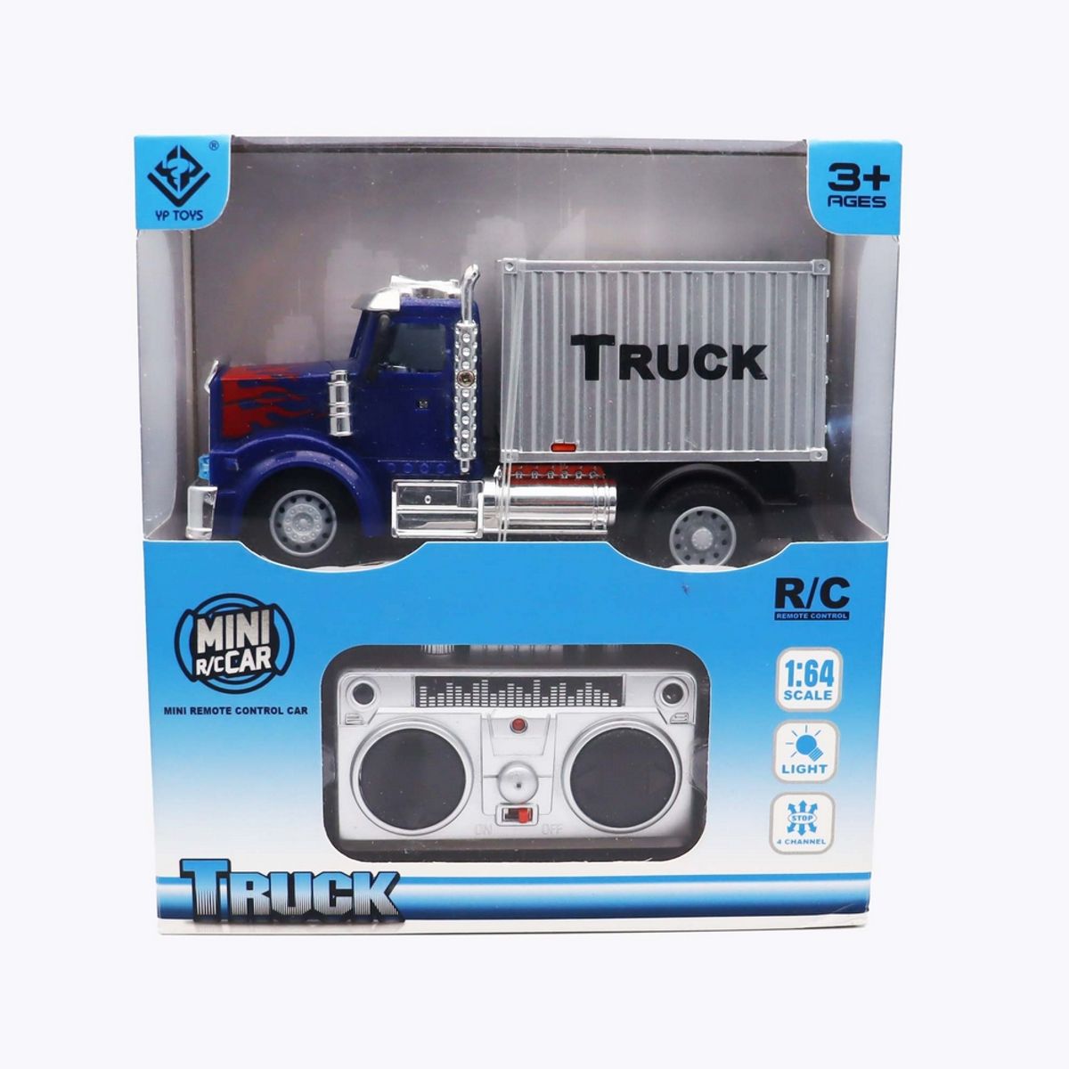 GENERICO - Camión Tractomula Control Remoto Recargable + Baterias