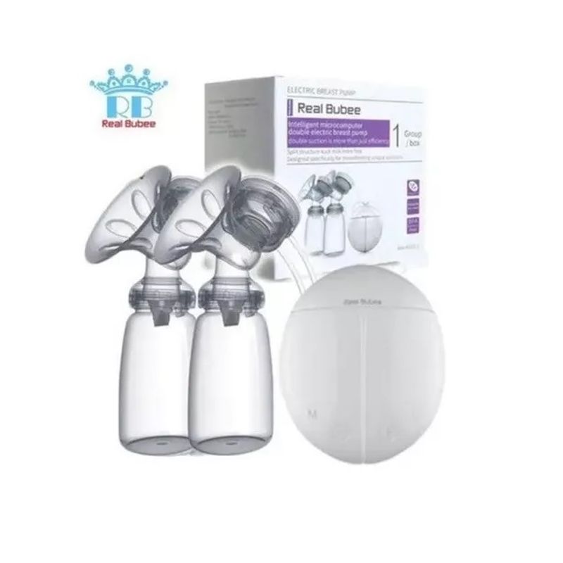 GENERICO - Extractor Leche Eléctrico Doble Uso Real Bubee