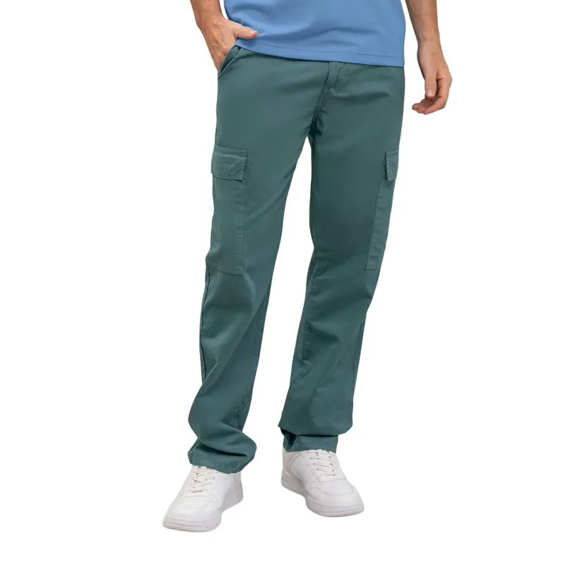 LEO - Leo Pantalón con bolsillos tipo cargo