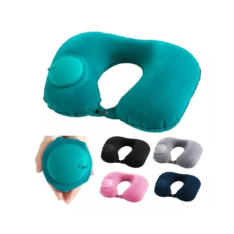 GENERICO - Almohada Inflable De Viaje.