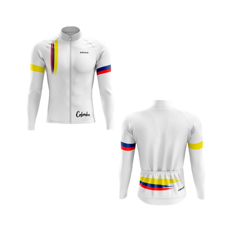 ARMAZI SPORT - JERSEY CICLISMO RUTA MTB COLOMBIA MANGA LARGA.