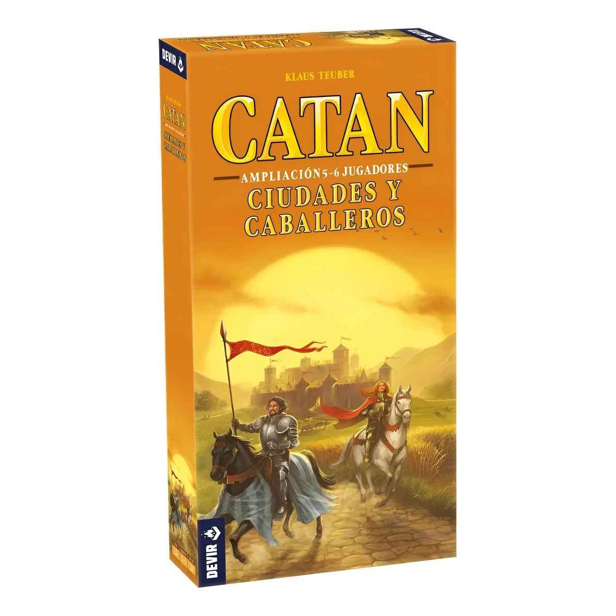 DEVIR - Juego De Mesa Catan Ampliación Ciudades Y Caballero Adultos
